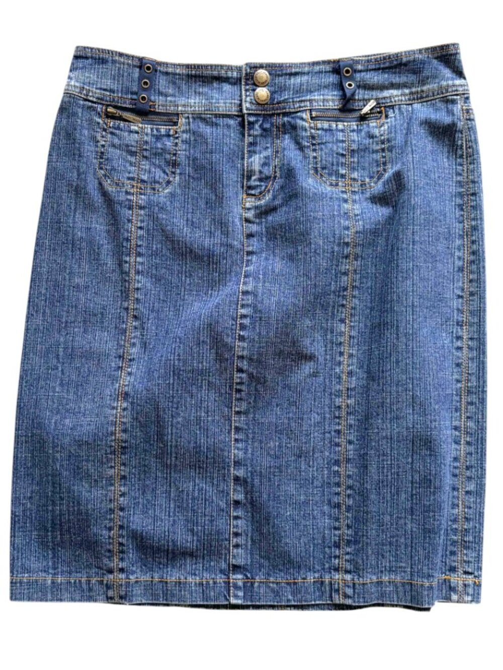 DKNY JEANS SIZE 10 DENIM SKIRT